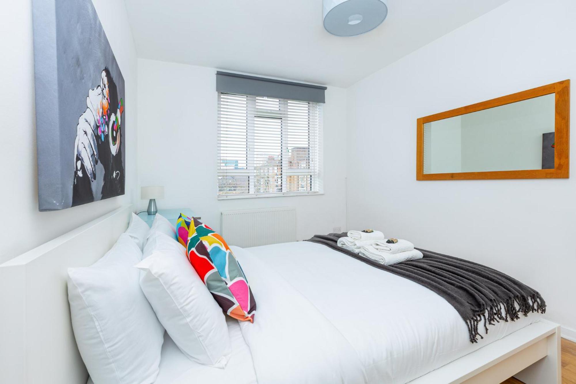 Bright Modern 1 Bedroom Flat, 5 Min To Vauxhall St Londen Buitenkant foto