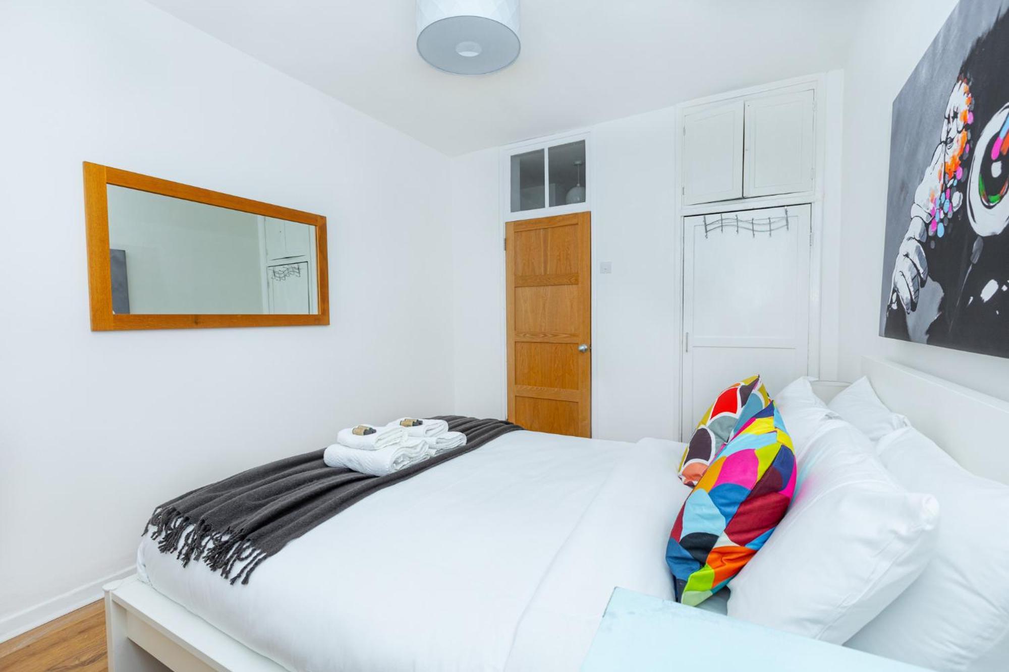 Bright Modern 1 Bedroom Flat, 5 Min To Vauxhall St Londen Buitenkant foto