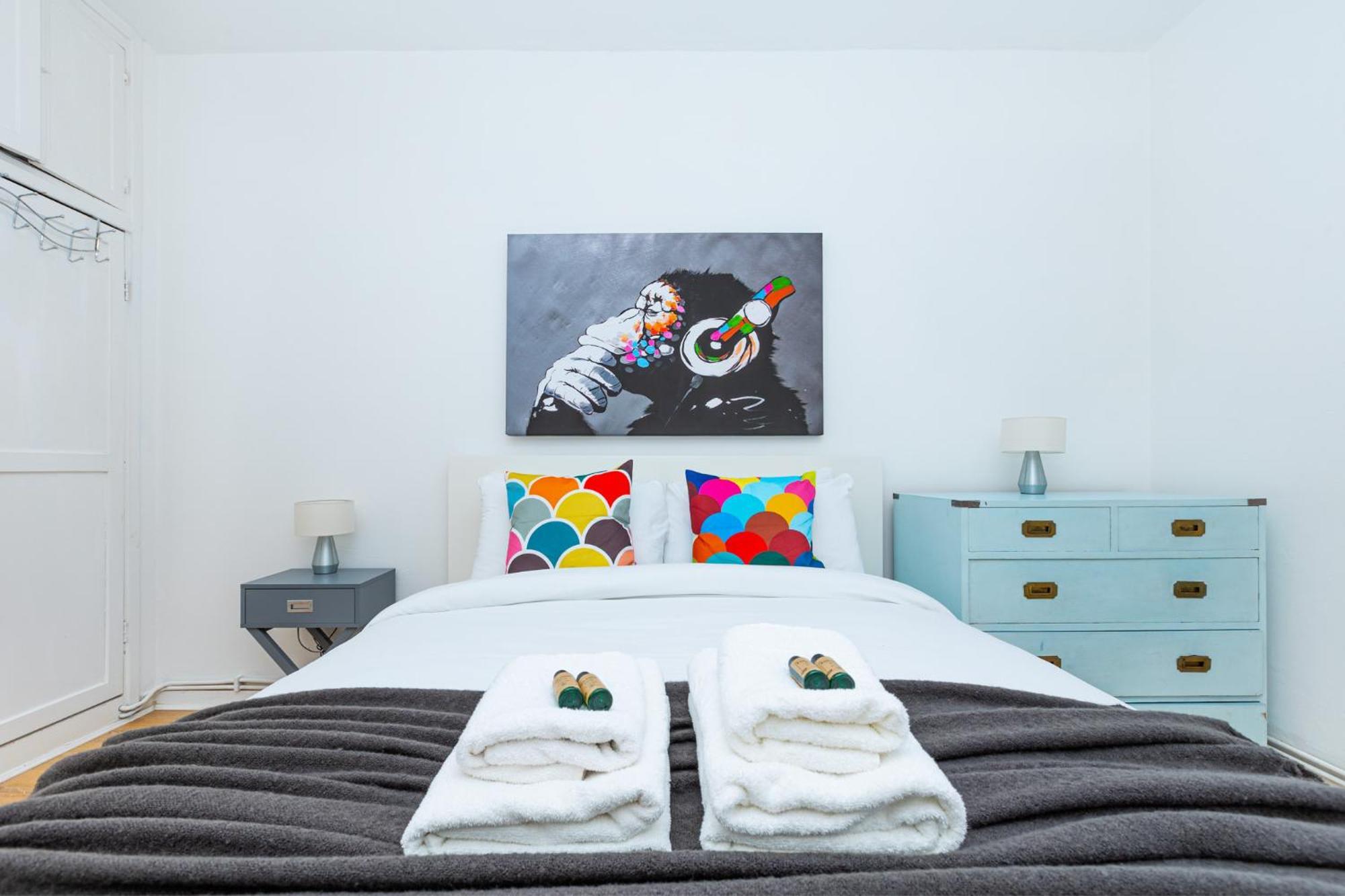 Bright Modern 1 Bedroom Flat, 5 Min To Vauxhall St Londen Buitenkant foto