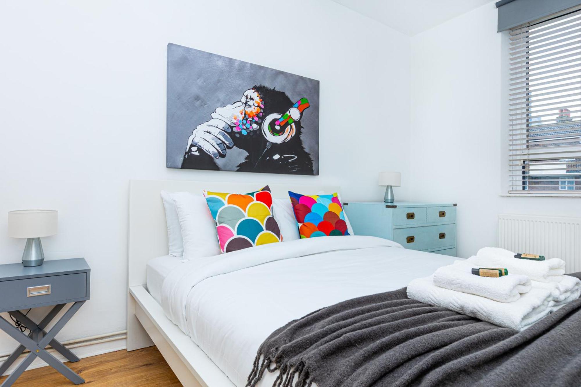 Bright Modern 1 Bedroom Flat, 5 Min To Vauxhall St Londen Buitenkant foto
