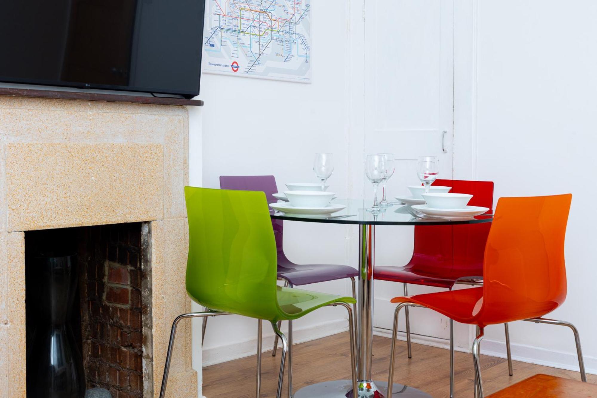 Bright Modern 1 Bedroom Flat, 5 Min To Vauxhall St Londen Buitenkant foto