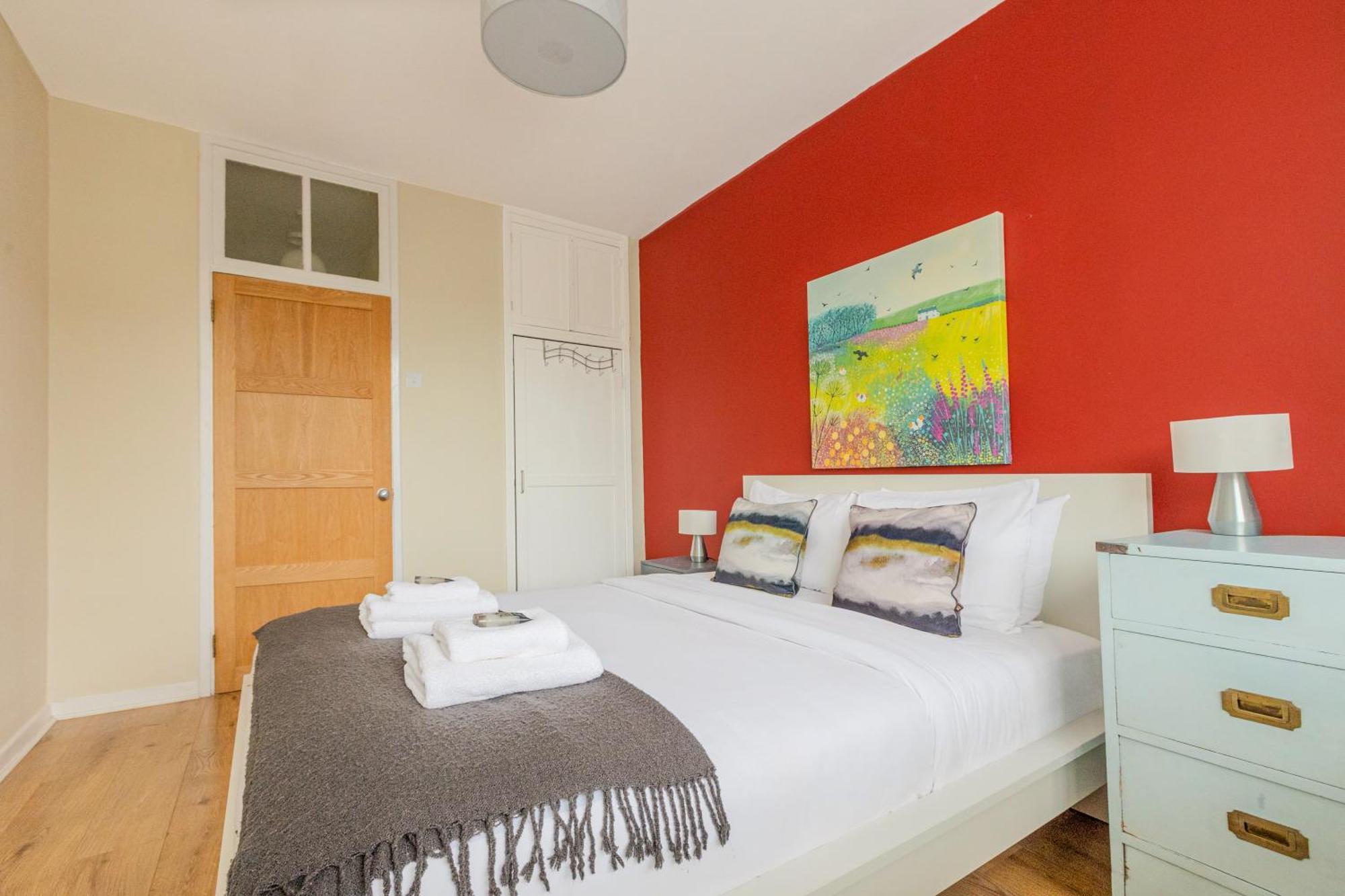 Bright Modern 1 Bedroom Flat, 5 Min To Vauxhall St Londen Buitenkant foto